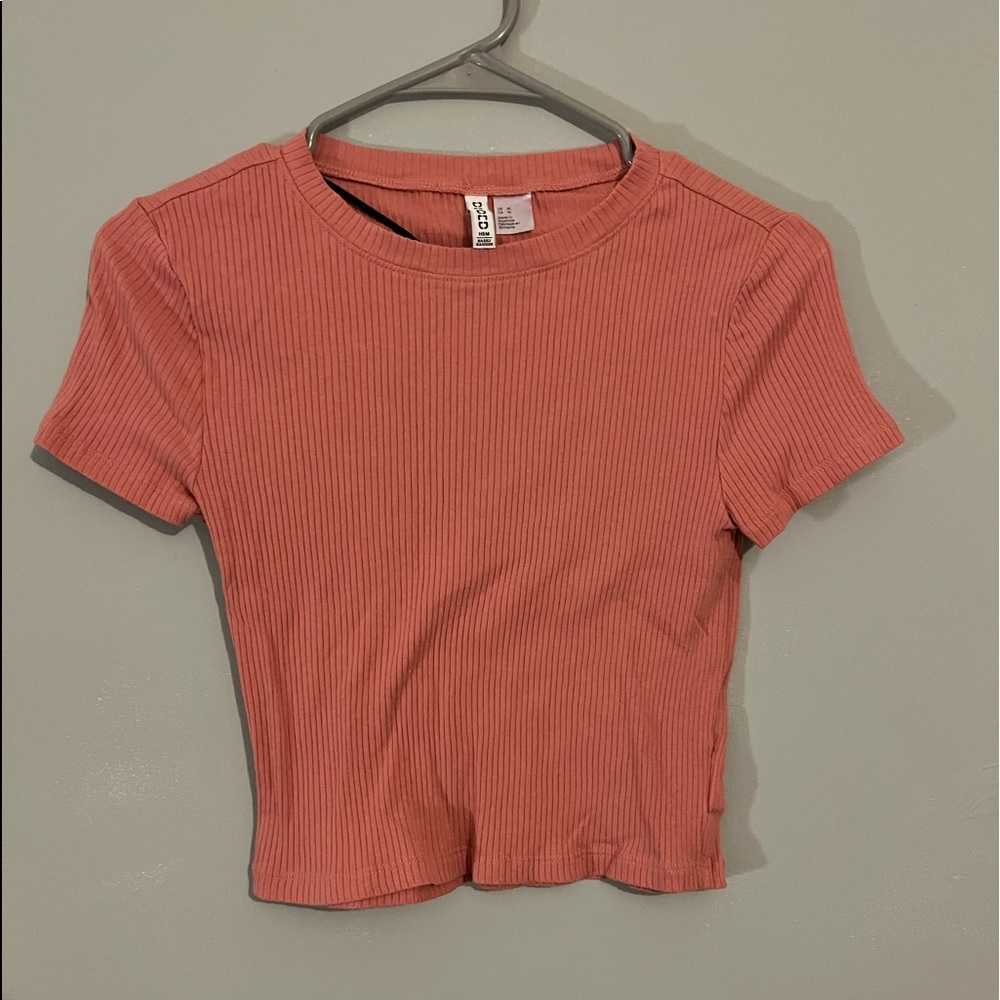 H&M medium pink top.